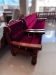 WOODEN SOFA 