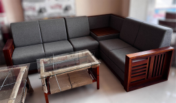 WOODEN SOFA 