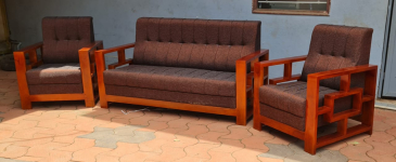 WOODEN SOFA 