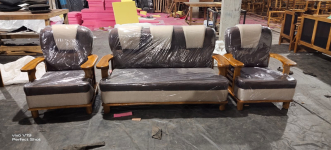 WOODEN SOFA 