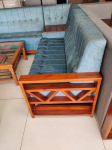 WOODEN SOFA 