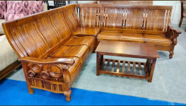 WOODEN SOFA 