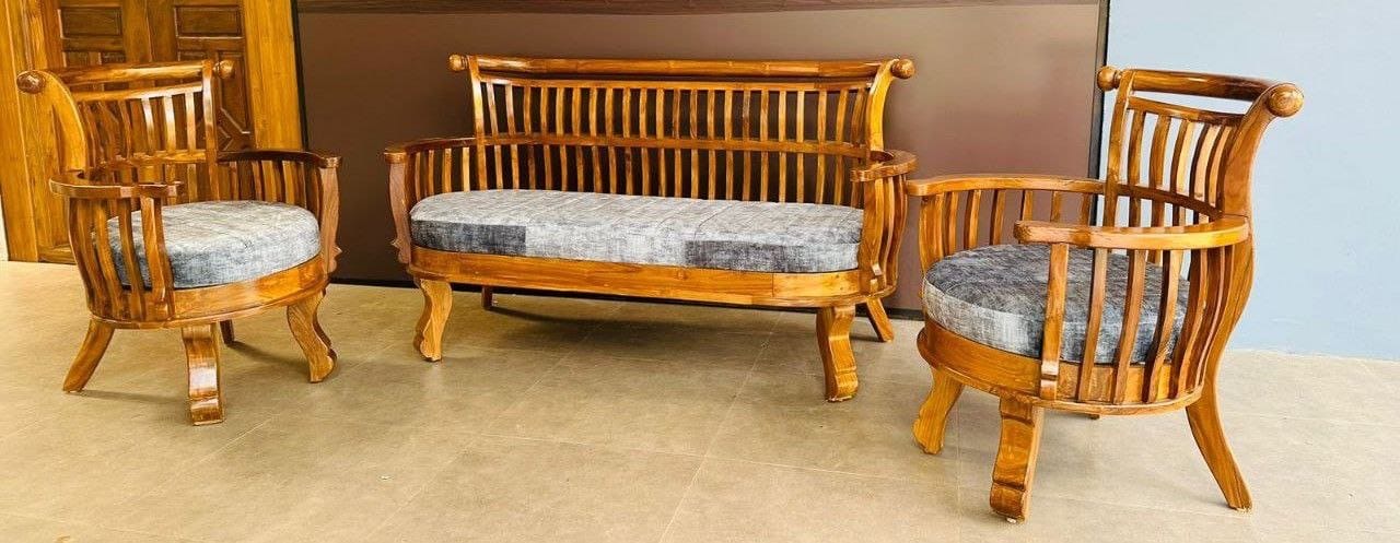 WOODEN SOFA 